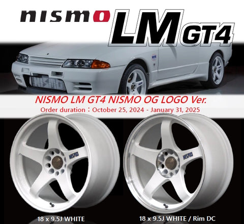 NISMO LMGT4 NISMO OG LOGO Version Wheel