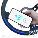 RAYS x VERTEX Gram Lights Steering Wheel Blue